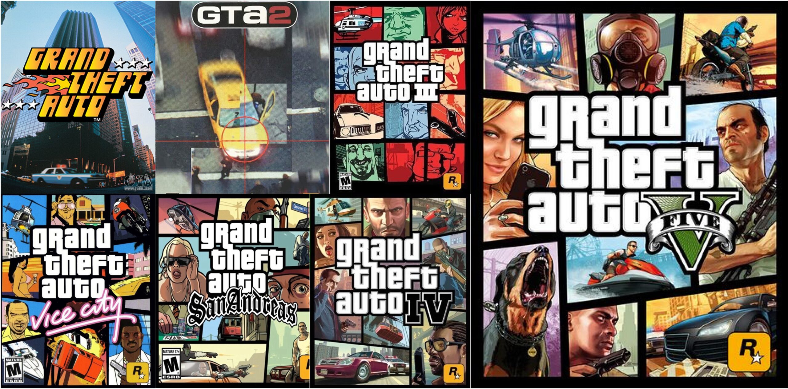 GTA GAME ALL SERIES UPTO GTA V